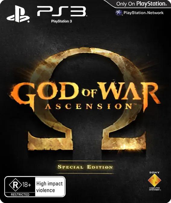 Game | Sony PlayStation PS3 | God Of War Ascension (Special Edition) Physical Video Games Game Sony