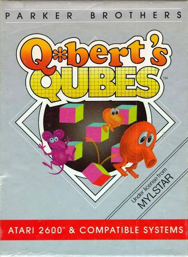 Game | Atari 2600 | Q-Bert's Qubes Physical Video Games Game Atari