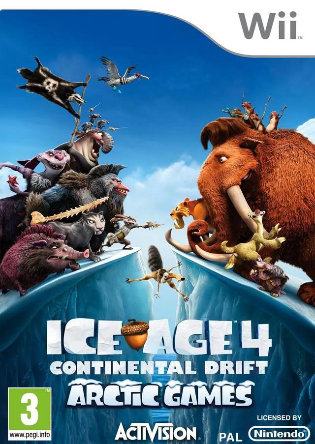 Game | Nintendo Wii | Ice Age 4: Continental Drift Physical Video Games Game Nintendo