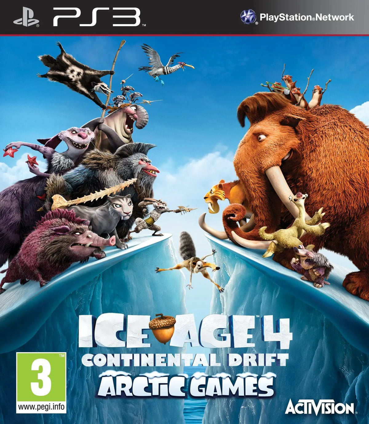 Game | Sony PlayStation PS3 | Ice Age 4: Continental Drift Arctic Games Physical Video Games Game Sony