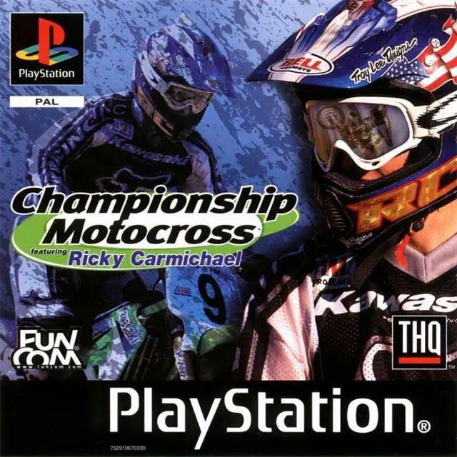 Game | Sony PlayStation PS1 | Championship Motocross Physical Video Games Game Sony
