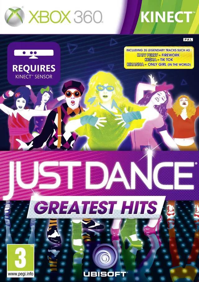 Game | Xbox 360 | Just Dance: Greatest Hits Physical Video Games Game Microsoft