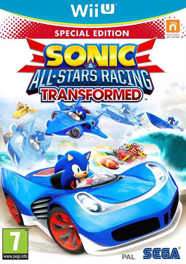 Game | Nintendo Wii U | Sonic & All-Stars Racing Transformed Physical Video Games Game Nintendo