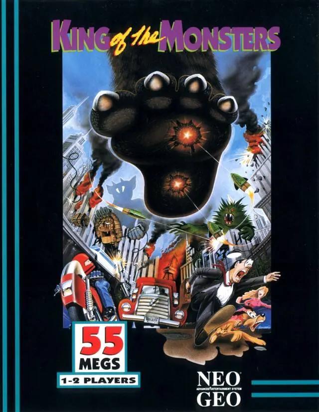 Game | SNK Neo Geo AES | King Of The Monsters NGH-016 Physical Video Games Game SNK