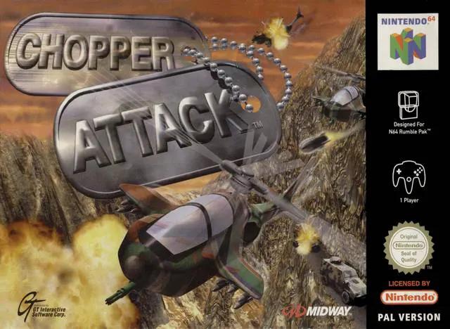 Game | Nintendo N64 | Chopper Attack Physical Video Games Game Nintendo