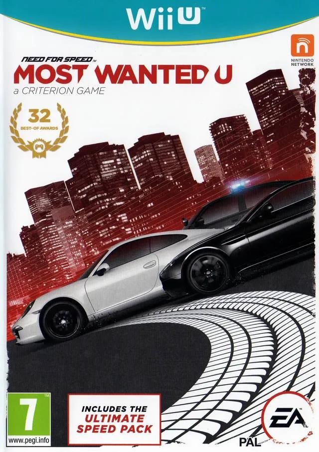 Game | Nintendo Wii U | Need For Speed: Most Wanted U Physical Video Games Game Nintendo