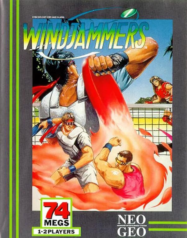 Game | SNK Neo Geo AES | Windjammers NGH-065 Physical Video Games Game SNK