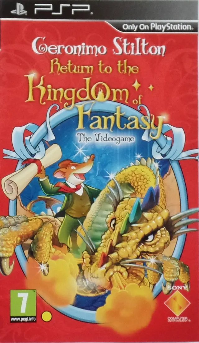 Game | Sony PSP | Geronimo Stilton: Return To The Kingdom Of Fantasy Physical Video Games Game Sony