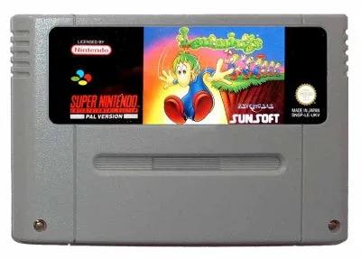Game | Super Nintendo SNES | Lemmings Physical Video Games Game Nintendo