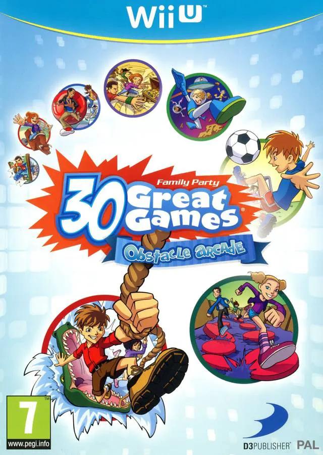 Game | Nintendo Wii U | Family Party: 30 Great Games Obstacle Arcade Physical Video Games Game Nintendo