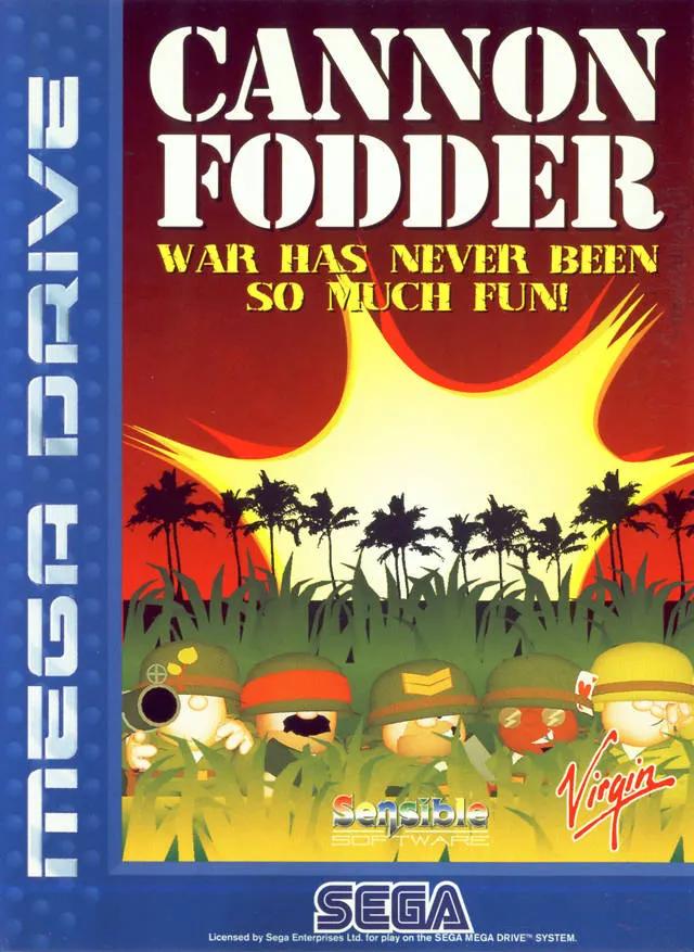 Game | Sega Mega Drive | Cannon Fodder Physical Video Games Game Sega