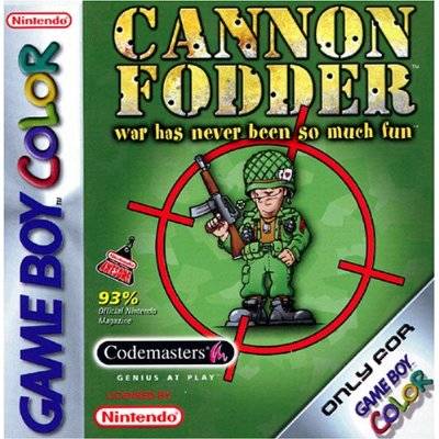 Game | Nintendo Game Boy Color GBC | Cannon Fodder