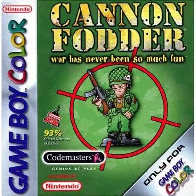 Game | Nintendo Game Boy Color GBC | Cannon Fodder Physical Video Games Game Nintendo