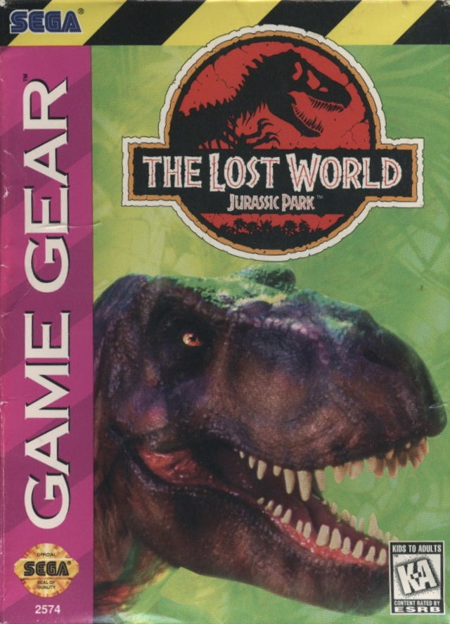 Game | Sega Game Gear | Lost World Jurassic Park