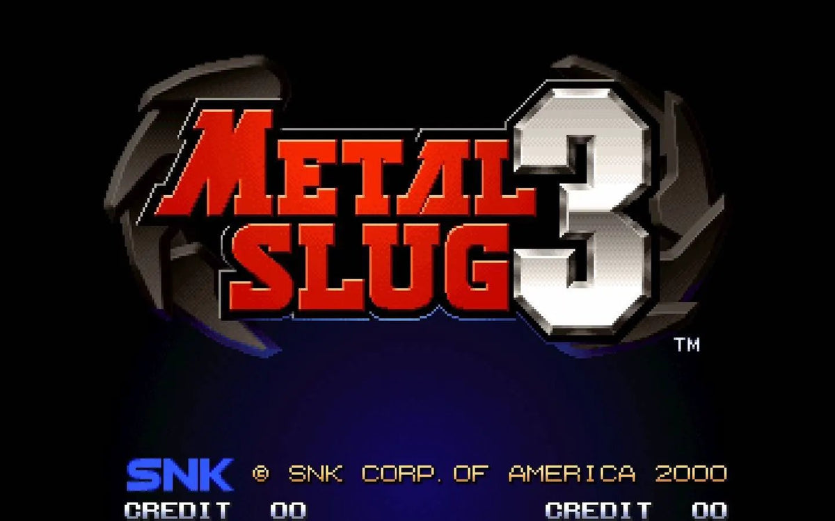 Game | SNK Neo Geo AES | Metal Slug 3 NGH-256 Physical Video Games Game SNK