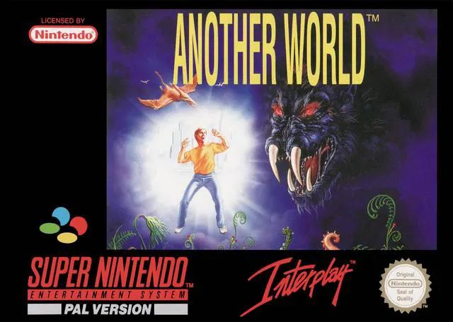 Game | Super Nintendo SNES | Another World Physical Video Games Game Nintendo