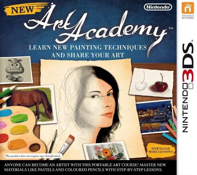 Game | Nintendo 3DS | New Art Academy Physical Video Games Game Nintendo
