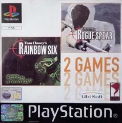 Game | Sony PlayStation PS1 | Rainbow Six + Rainbow Six: Rogue Spear 2 Games