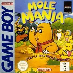 Game | Nintendo Game Boy GB | Mole Mania Physical Video Games Game Nintendo