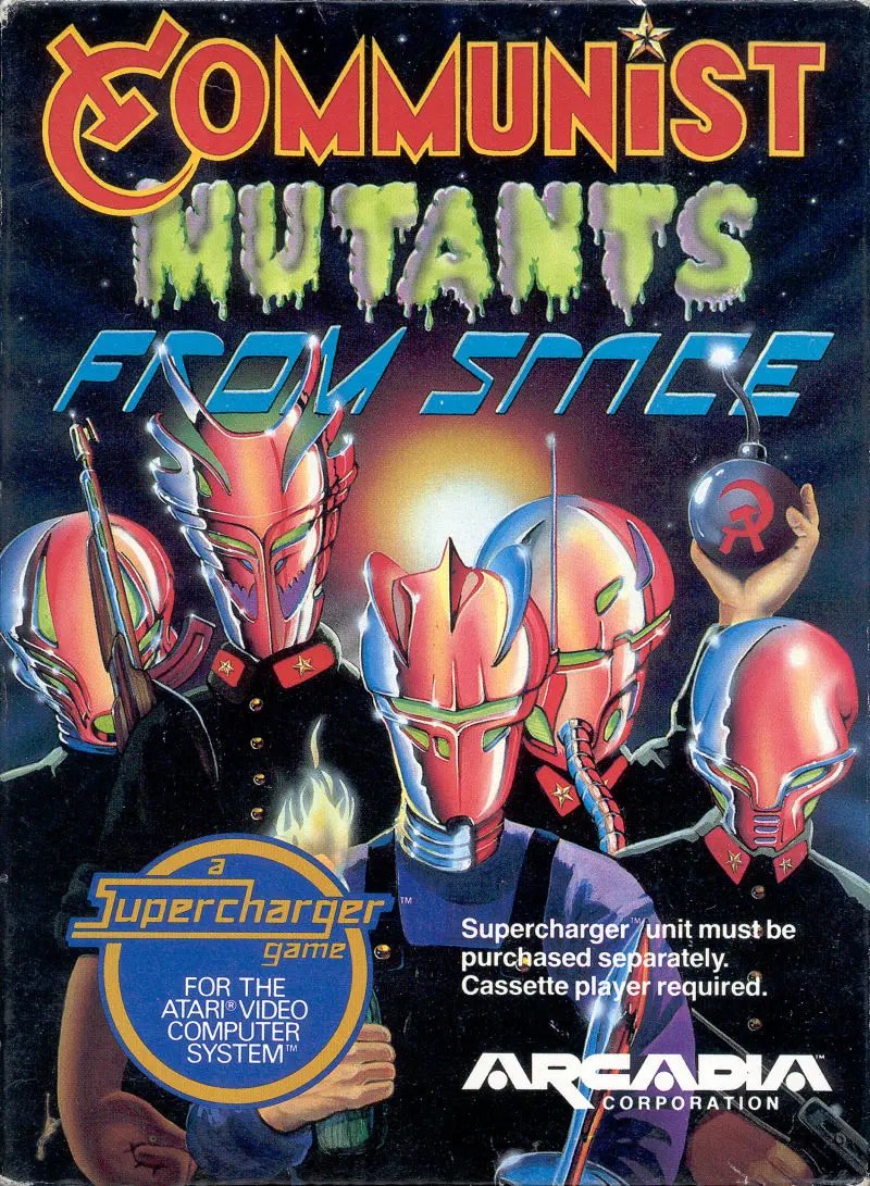Game | Atari 2600 | Communist Mutants From Space Physical Video Games Game Atari