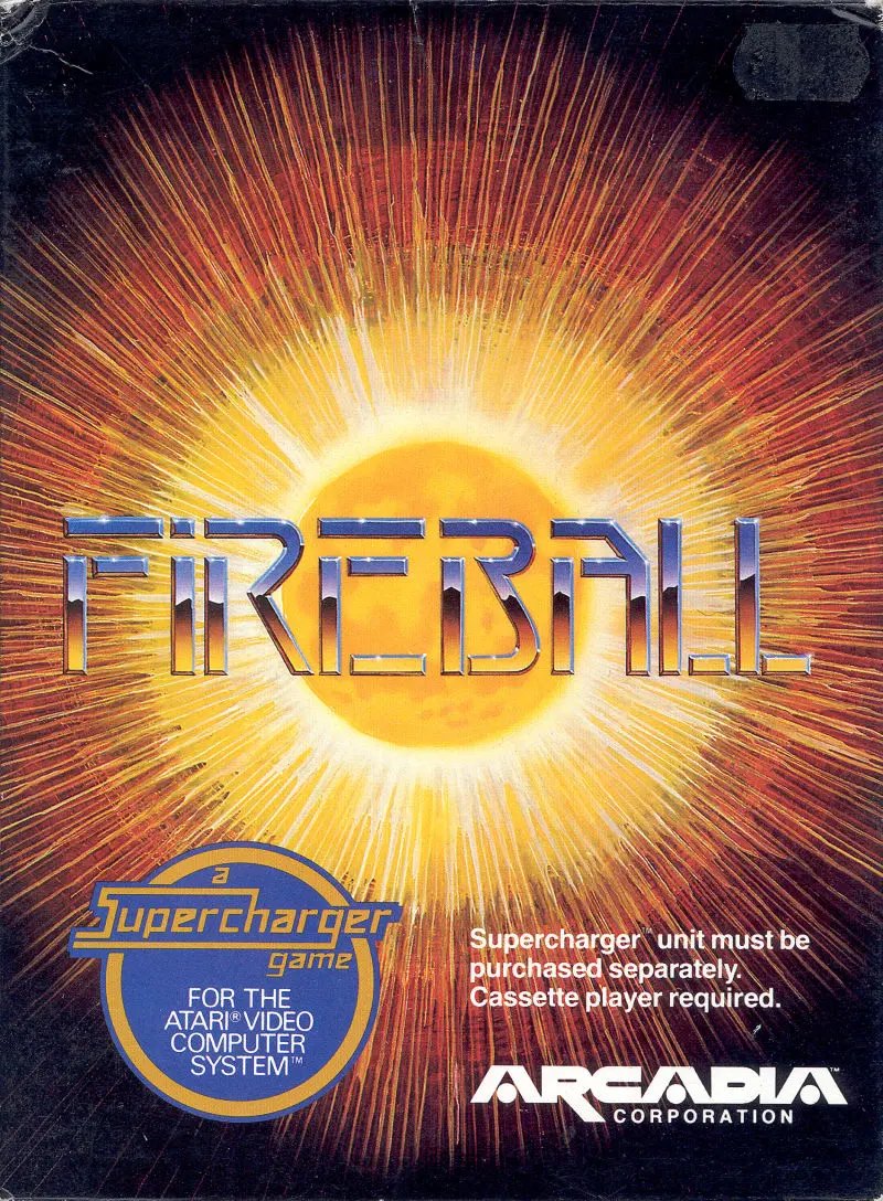 Game | Atari 2600 | Fireball Physical Video Games Game Atari
