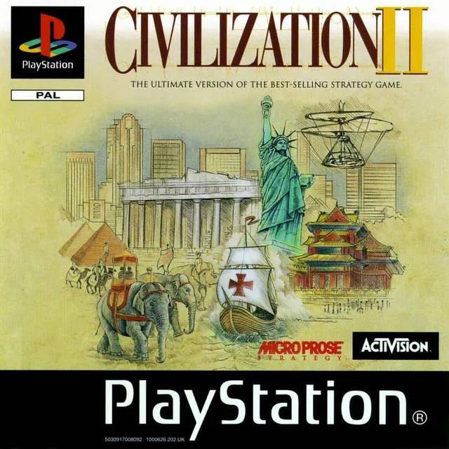 Game | Sony PlayStation PS1 | Civilization II Physical Video Games Game Sony