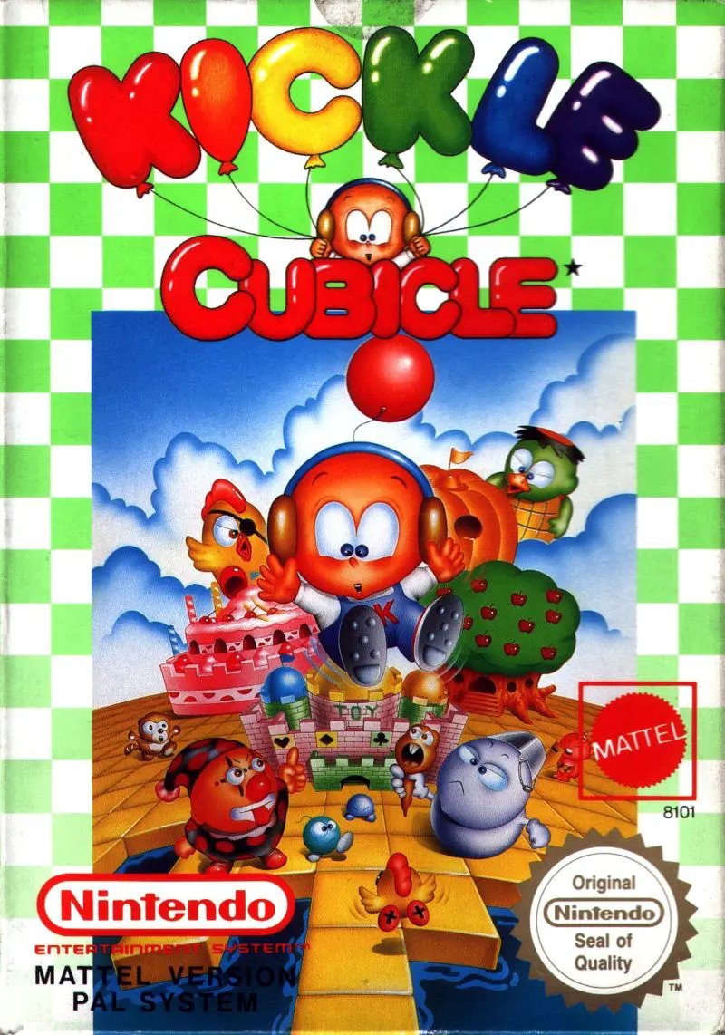 Game | Nintendo NES | Kickle Cubicle Physical Video Games Game Nintendo