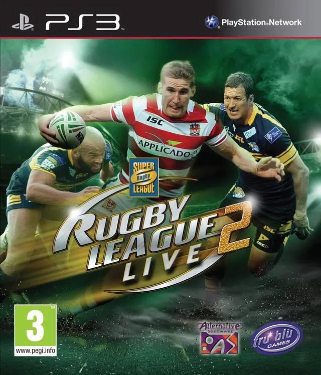 Game | Sony PlayStation PS3 | Rugby League Live 2 Physical Video Games Game Sony