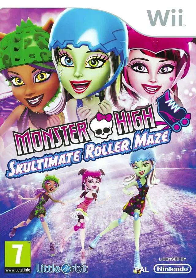 Game | Nintendo Wii | Monster High: Skultimate Roller Maze Physical Video Games Game Nintendo