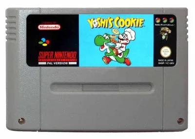 Game | Super Nintendo SNES | Yoshi's Cookie Physical Video Games Game Nintendo