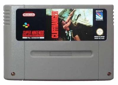 Game | Super Nintendo SNES | Cliffhanger Physical Video Games Game Nintendo