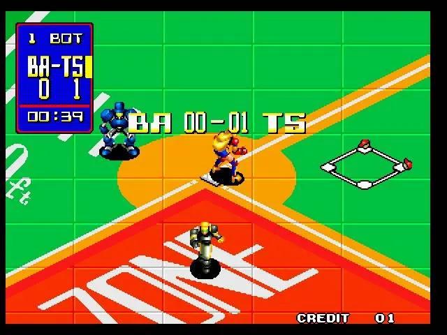 Game | SNK Neo Geo AES | Super Baseball 2020 NGH-030 Physical Video Games Game SNK