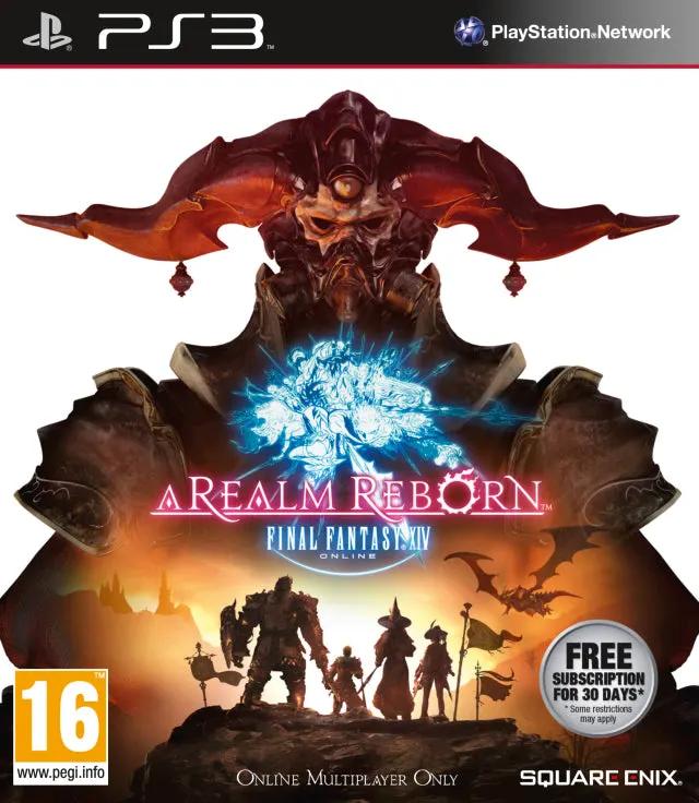 Game | Sony PlayStation PS3 | Final Fantasy XIV: A Realm Reborn Physical Video Games Game Sony