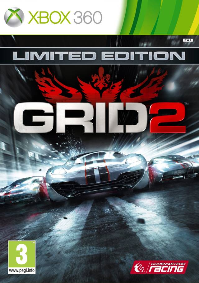 Game | Microsoft Xbox 360 | Grid 2 (Limited Edition)