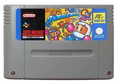 Game | Super Nintendo SNES | Super Bomberman Physical Video Games Game Nintendo