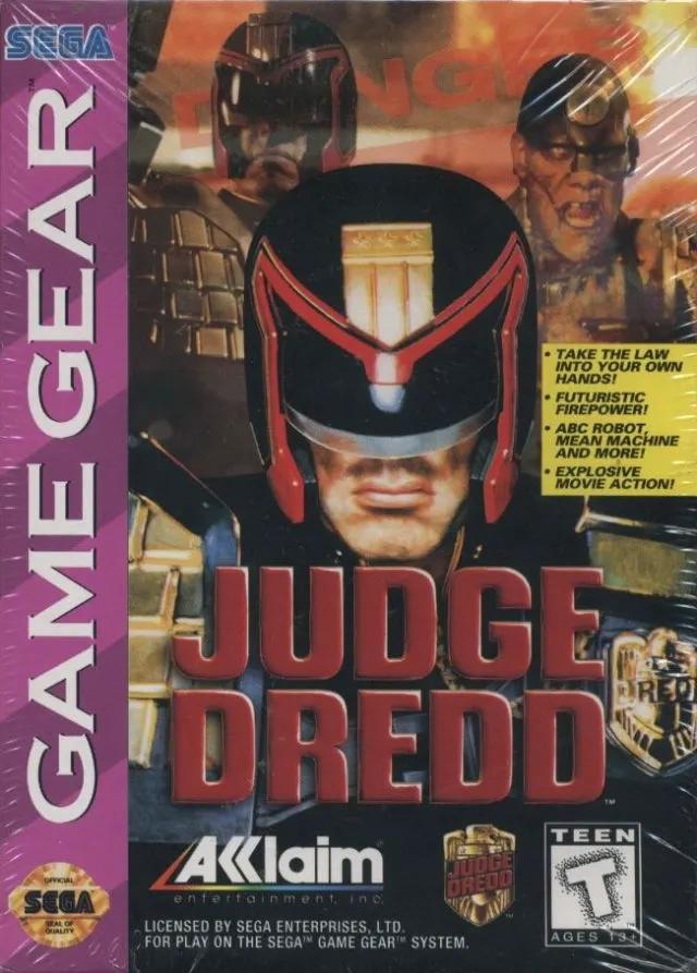 Game | Sega Game Gear | Judge Dredd Physical Video Games Game Sega
