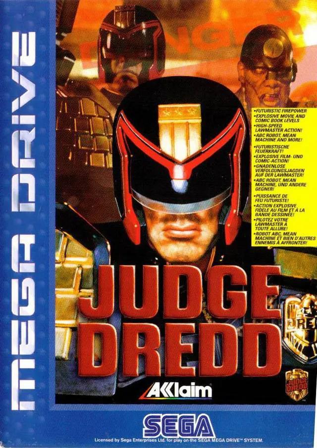 Game | Sega Mega Drive | Judge Dredd Physical Video Games Game Sega