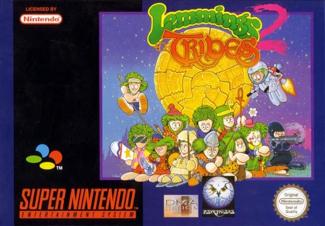 Game | Super Nintendo SNES | Lemmings 2 The Tribes Physical Video Games Game Nintendo