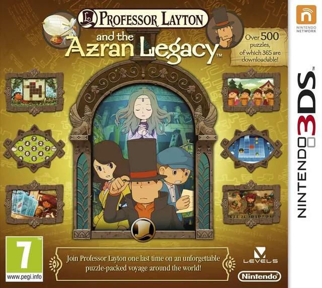 Game | Nintendo 3DS | Professor Layton And The Azran Legacy Physical Video Games Game Nintendo
