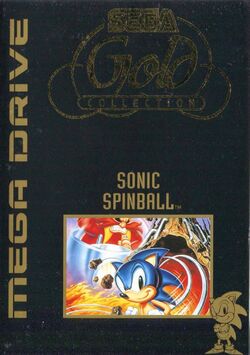 Game | Sega Mega Drive | Sonic Spinball (Gold)