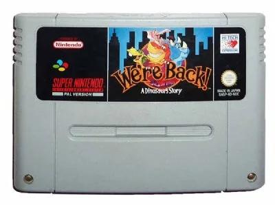 Game | Super Nintendo SNES | We're Back A Dinosaur Story Physical Video Games Game Nintendo