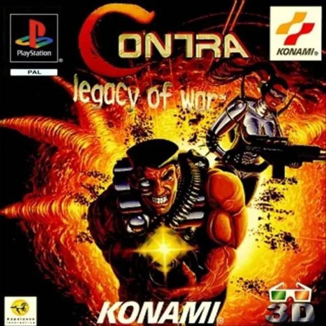 Game | Sony PlayStation PS1 | Contra Legacy Of War Physical Video Games Game Sony