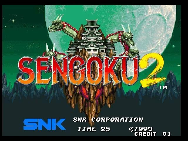 Game | SNK Neo Geo AES | Sengoku 2 NGH-040 Physical Video Games Game SNK