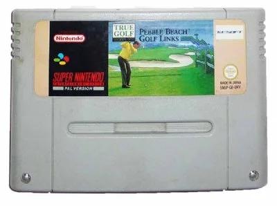 Game | Super Nintendo SNES | Pebble Beach Golf Links Physical Video Games Game Nintendo