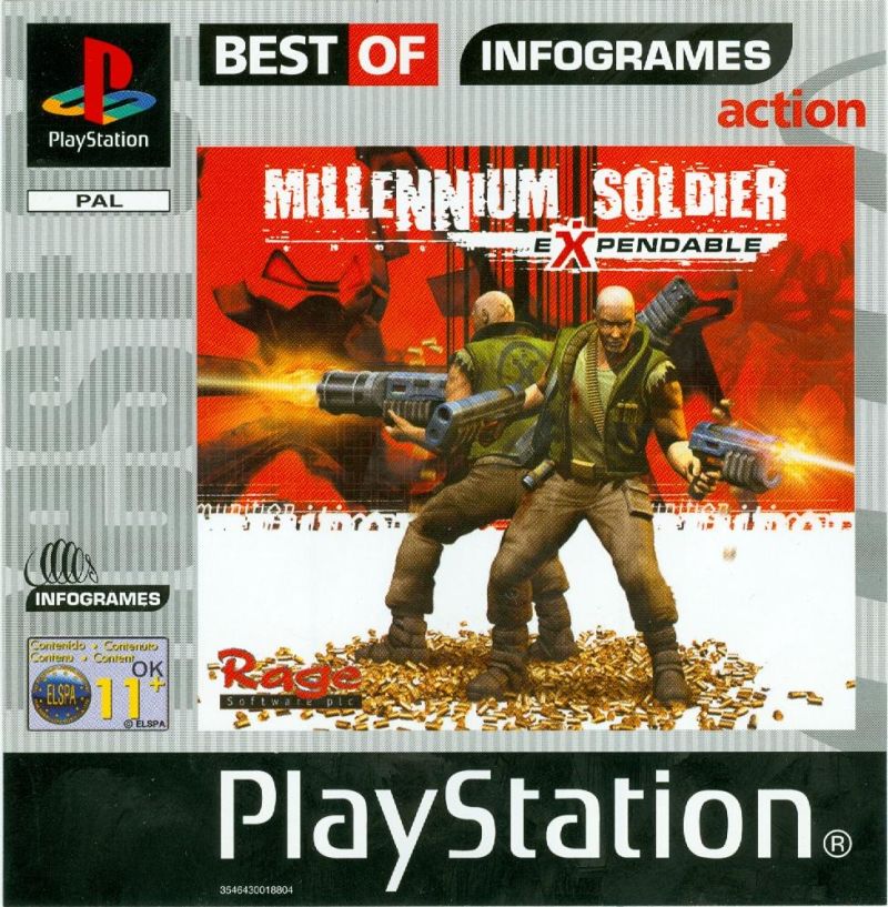 Game | Sony PlayStation PS1 | Millennium Soldier Expendable