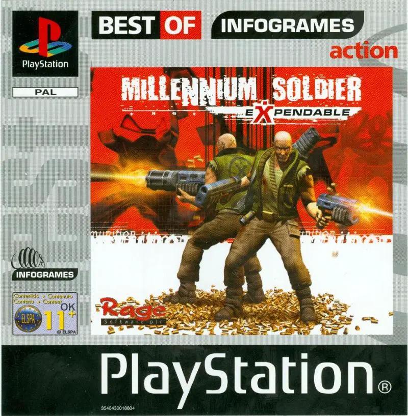 Game | Sony PlayStation PS1 | Millennium Soldier Expendable Physical Video Games Game Sony