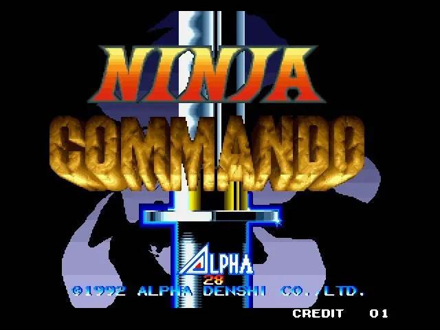 Game | SNK Neo Geo AES | Ninja Commando NGH-050 Physical Video Games Game SNK