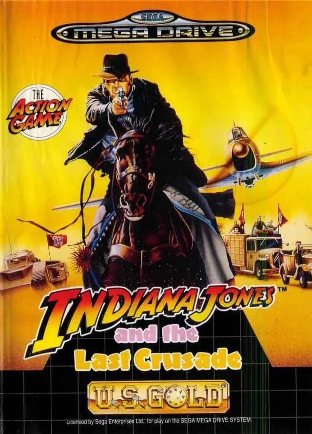 Game | Sega Mega Drive | Indiana Jones And The Last Crusade Physical Video Games Game Sega