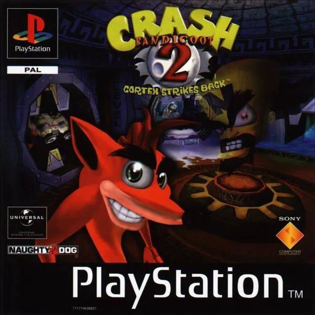 Game | Sony PlayStation PS1 | Crash Bandicoot 2 Cortex Strikes Back Physical Video Games Game Sony