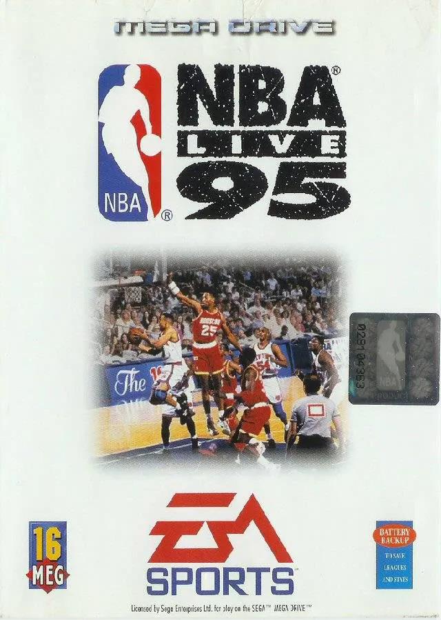 Game | Sega Mega Drive | NBA Live 95 Physical Video Games Game Sega